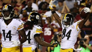 Antonio Brown zerlegte die Redskins-Secondary fast nach Belieben