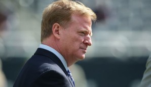 Roger Goodell muss sich in dieser Saison mit unerwartet schlechten TV-Quoten auseinandersetzen