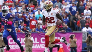 Torrey Smith steht in dieser Saison bei 199 Receiving-Yards und zwei Touchdowns