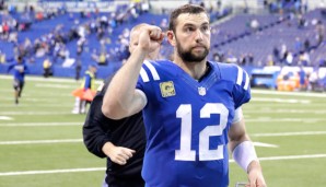 Andrew Luck fehlte den Colts beim Thanksgiving Game gegen die Steelers