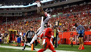 Die Atlanta Falcons um Julio Jones zerlegten die Bucs-Defense nach Belieben