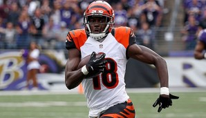 A.J. Green dürfte gegen die New York Giants im Mittelpunkt stehen