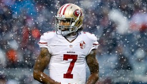 Colin Kaepernick steht in dieser Saison bei 1.444 Passing-Yards, zehn Touchdowns und drei Picks