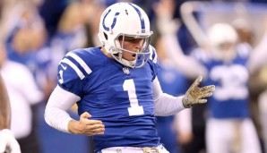 Pat McAfee spielt seit 2009 für die Indianapolis Colts