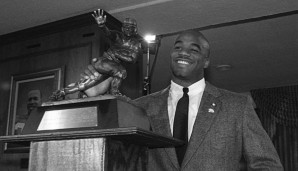 Rashaan Salaam mit der Heisman-Trophäe