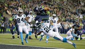 Thomas Rawls brachte Seattle gegen die Panthers früh in Führung