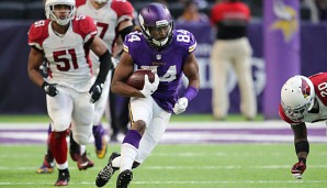 Cordarrelle Patterson gelang gegen Arizona ein 104-Yard-Kickoff-Return-Touchdown