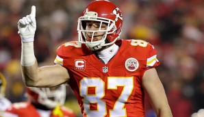 Travis Kelce von den Kansas City Chiefs hatte gegen die Steelers einen rabenschwarzen Tag erwischt