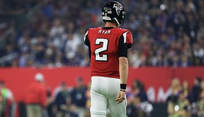 Matt Ryan und die Atlanta Falcons mussten sich den Patriots geschlagen geben