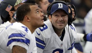 Tony Romo wurde von Dak Prescott ersetzt