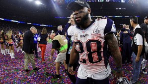 James White war mit drei Touchdowns maßgeblich am Super-Bowl-Sieg der Patriots beteiligt