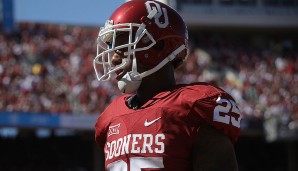 2. Joe Mixon, Oklahoma. Ein Reminder: Diese Liste beschreibt rein sportliche Attribute, weshalb Mixon auf Nummer 2 auftaucht. Der bekannte schlimme Vorfall 2014, als Mixon eine Kommilitonin schlug und dabei von einer Überwachungskamera aufgenommen...