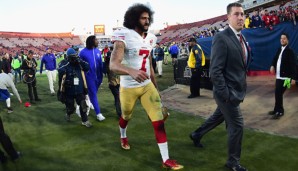 Colin Kaepernick spielte in der vergangenen Saison für die San Francisco 49ers