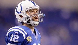 Andrew Luck muss mit dem Training auch weiterhin aussetzen