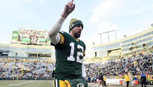 Aaron Rodgers will noch viele Jahre für die Packer spielen