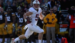 ROOKIES: 5. Christian McCaffrey, RB, Carolina Panthers: Overall-Rating: 81 - Speed: 91 - Beschleunigung: 92 - Agilität: 96 - Stärke: 71