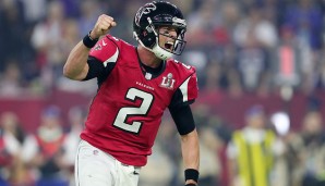 3. Matt Ryan, Atlanta Falcons: Overall Rating: 96 - Awareness: 96 - Speed: 72 - Beschleunigung: 81 - Stärke: 63