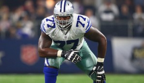 4. Tyron Smith, LT, Dallas Cowboys: Overall Rating: 94 - Awareness: 95 - Beschleunigung: 86 - Beweglichkeit: 78 - Stärke: 92