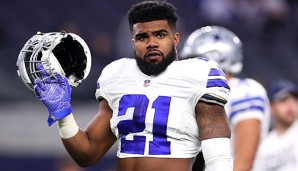 Ezekiel Elliott droht nach wie vor eine Suspendierung durch die NFL