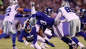 Im Sunday Night Game empfängt Dallas die New York Giants