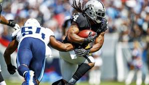 Marshawn Lynch muss nach seinem Comeback erst einmal blechen