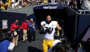 Die Pittsburgh Steelers hingegen wahren eines der Teams, die während der Hymne in der Kabine geblieben sind. Bis auf Al Villanueva. Er diente der Armee in Afghanistan