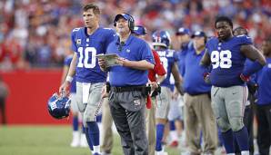 Eli Manning und Ben McAdoo wirken nach dem 0-5-Saisonstart etwas ratlos