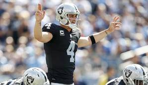 Derek Carr könnte seinen Raiders schon deutlich früher als befürchtet wieder zur Verfügung stehen