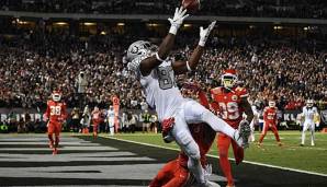 Die Oakland Raiders haben die Kansas City Chiefs zum Start in Week 7 geschlagen