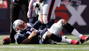 Brady steckte auch gegen die Panthers wieder viele Hits ein