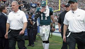 Für Carson Wentz ist die Saison aufgrund eines Kreuzbandrisses vorzeitig beendet