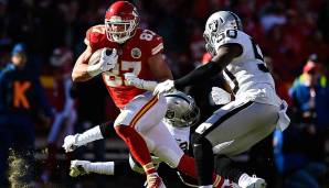 Tight Ends, AFC: Travis Kelce, Kansas City Chiefs