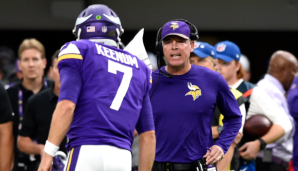 Pat Shurmur und die Minnesota Vikings scheiterten in Philadelphia mit 7:38 an den Eagles