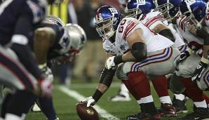 Shaun O'Hara gewann 2007 mit den Giants den Super Bowl gegen die Patriots.