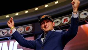 2014: Johnny Manziel, Quarterback. Pick 22 Overall, spielte 2014 bis 2015 für Cleveland. Heute: Montreal Alouettes (CFL).