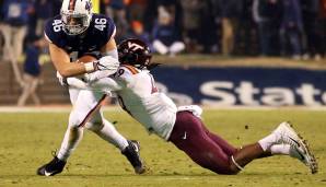 8. Chicago Bears - Tremaine Edmunds, LB, Virginia Tech. Unveränderter Pick für Chicago. Extrem athletischer und noch sehr junger Linebacker mit eindrucksvoller Physis, der gleichzeitig eine Baustelle adressiert.