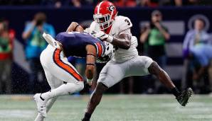 9. San Francisco 49ers - Roquan Smith, LB, Georgia. Corner und Pass-Rusher sind hier ebenfalls denkbar. Aber die unklare Situation um Foster sowie die Tatsache, dass Smith das Top-Prospect auf dem Board ist, steuern in Richtung des Georgia-Linebackers.