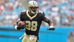 Adrian Peterson stand in der vergangenen Saison für vier Spiele bei den Saints unter Vertrag.