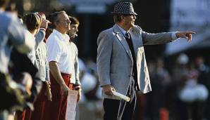 Alabamas langjähriger Coach Paul "Bear" Bryant war eine der prägendsten Figuren im College Football.