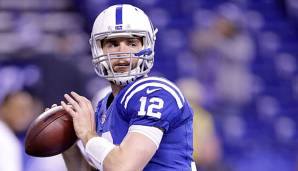 Andrew Luck musste die gesamte Saison 2017 aussetzen.