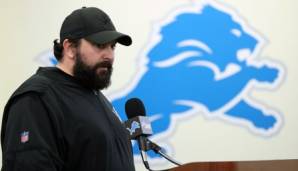 Matt Patricia übernimmt bei den Detroit Lions erstmals die Rolle des Head Coachs.