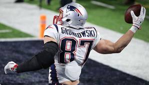 Rob Gronkowski spielt für die New Englang Patriots.