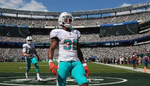 Kenyan Drake, Dolphins (vs. Raiders): Die Raiders-Front ist das erwartet löchrige Problemfeld, Oakland lässt fast 6 Yards pro Run zu. Miamis Run Game sieht bislang gut aus, das könnte ein Spiel sein, das die Dolphins genau hierüber gewinnen.