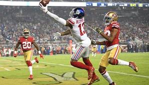 Odell Beckham gelangen gegen die 49ers zwei Touchdowns.