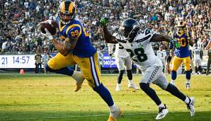 Die Los Angeles Rams zitterten sich zu einem knappen Erfolg über die Seattle Seahawks.