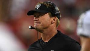 Jon Gruden sieht sein Raiders-Team nach wie vor auf dem richtigen Weg.