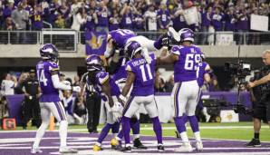 Dalvin Cook erzielte seinen ersten Touchdown der Saison und feierte ihn mit einer Limbo.