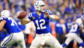 8. ANDREW LUCK (Indianapolis Colts): Der klare Favorit auf den "Comeback Player of the Year Award" spielt eine richtig starke Saison und hat die zweitmeisten Touchdowns der Liga. Der Hauptgrund für die starke Saison der Colts.