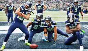 Die Offense der Seahawks hat derzeit einiges zu feiern.