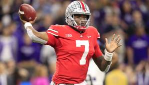 Dwayne Haskins - Ohio State (86,9): Haskins führte die Buckeyes mit 47 Touchdowns (8 Picks) zum Big-Ten-Titel. Zudem wurde er Dritter in der Heisman-Wahl. Er ist wohl der beste QB im Draft.